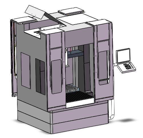 激光五轴精密加工/焊接系统