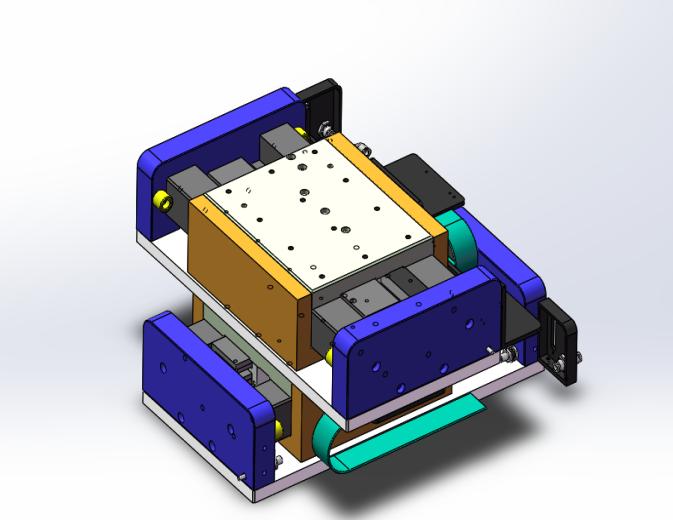 双轴气浮精密运动台